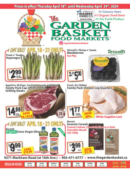 The Garden Basket - Weekly Flyer Specials